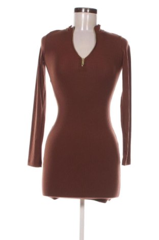 Rochie Sinsay, Mărime XXS, Culoare Maro, Preț 57,74 Lei, #137152621