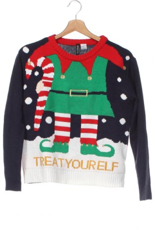 Дамски пуловер H&M Divided, Размер XS, Цвят Син, Цена 5,11 €