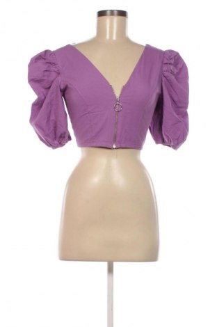 Dámská halenka Bershka, Velikost S, Barva Fialová, Cena  129,00 Kč