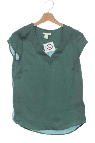 Dámská halenka H&M, Velikost XXS, Barva Zelená, Cena  59,00 Kč