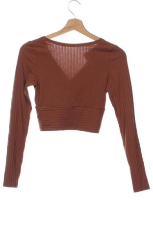 Γυναικεία μπλούζα SHEIN, Μέγεθος XS, Χρώμα Καφέ, Τιμή 1,99 €