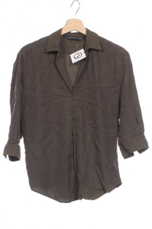 Dámska blúza Zara, Veľkosť XS, Farba Zelená, Cena  1,95 €