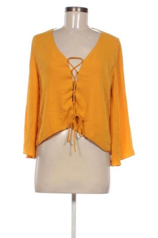 Bluzka damska Zara Trafaluc, Rozmiar S, Kolor Pomarańczowy, Cena 6,99 zł