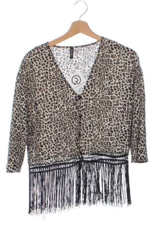 Damen Strickjacke H&M Divided, Größe XS, Farbe Mehrfarbig, Preis 3,99 €