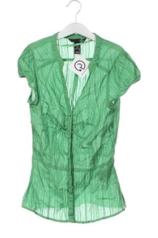 Γυναικείο πουκάμισο H&M, Μέγεθος XS, Χρώμα Πράσινο, Τιμή 1,99 €