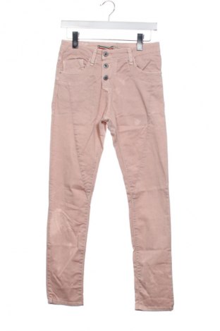 Damskie jeansy Please, Rozmiar XS, Kolor Różowy, Cena 25,99 zł