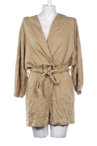 Дамски къс гащеризон Mango, Размер M, Цвят Бежов, Цена 4,09 €