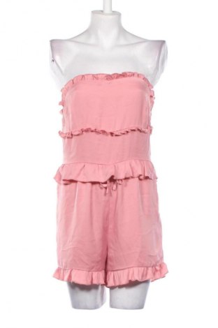 Damski krótki kombinezon NA-KD, Rozmiar M, Kolor Różowy, Cena 24,99 zł