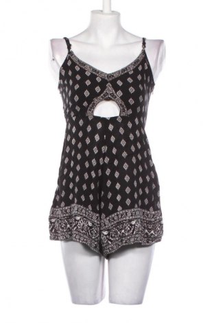 Дамски къс гащеризон Pull&Bear, Размер S, Цвят Черен, Цена 3,57 €