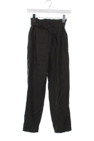 Dámské kalhoty  H&M, Velikost XXS, Barva Zelená, Cena  49,00 Kč