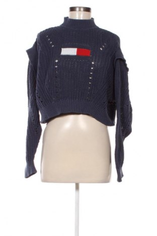 Damenpullover Tommy Jeans, Größe S, Farbe Blau, Preis 49,99 €