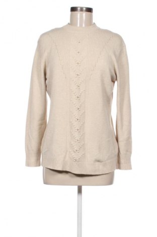Damski sweter Unbranded, Rozmiar M, Kolor Beżowy, Cena 37,99 zł