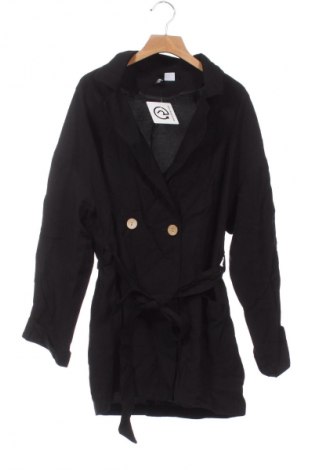 Γυναικεία καμπαρντίνα H&M Divided, Μέγεθος XS, Χρώμα Μαύρο, Τιμή 6,99 €