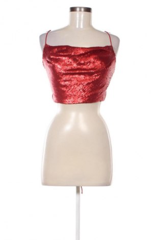 Дамски топ Zara, Размер S, Цвят Червен, Цена 3,06 €