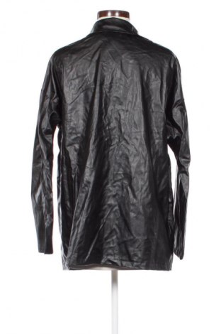 Damen Lederjacke SHEIN, Größe M, Farbe Schwarz, Preis 3,99 €