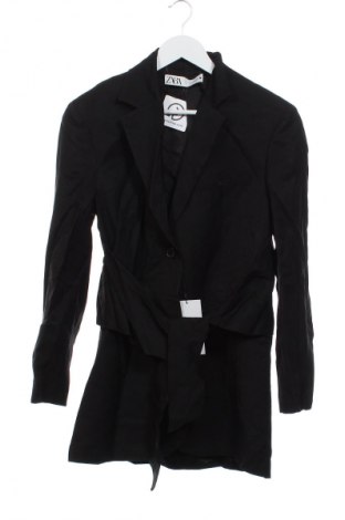 Palton de femei Zara, Mărime S, Culoare Negru, Preț 168,99 Lei