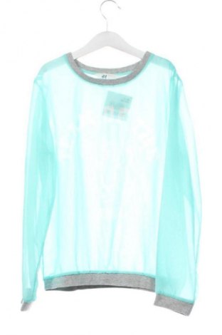 Dziecięca bluzka H&M, Rozmiar 10-11y/ 146-152 cm, Kolor Zielony, Cena 9,99 zł