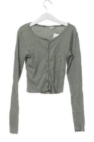 Kinder Strickjacke KappAhl, Größe 9-10y/ 140-146 cm, Farbe Grün, Preis 15,99 €