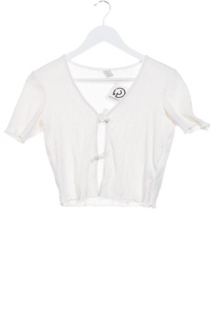 Kinder Strickjacke Lindex, Größe 14-15y/ 168-170 cm, Farbe Weiß, Preis 1,99 €