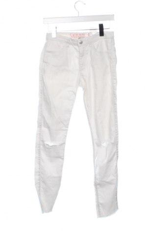 Kinderjeans H&M, Größe 14-15y/ 168-170 cm, Farbe Weiß, Preis 4,99 €