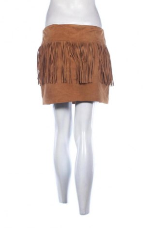 Bőrszoknya Mango, Méret M, Szín Barna, Ár 6 679 Ft