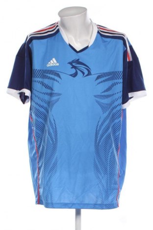 Pánské tričko  Adidas, Velikost XXL, Barva Modrá, Cena  469,00 Kč