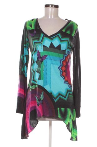 Дамска блуза Desigual, Размер M, Цвят Многоцветен, Цена 27,09 €, #137141903