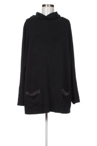 Bluzka damska Ulla Popken, Rozmiar 3XL, Kolor Czarny, Cena 98,99 zł, #137150091
