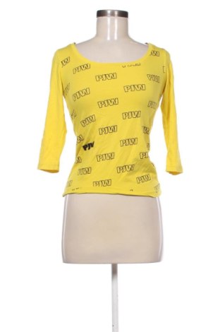 Damen Shirt Pause Jeans, Größe XS, Farbe Gelb, Preis 17,00 €, #137153546