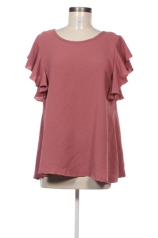 Γυναικεία μπλούζα Velvet Rose, Μέγεθος L, Χρώμα Σάπιο μήλο, Τιμή 27,99 €, #137158639