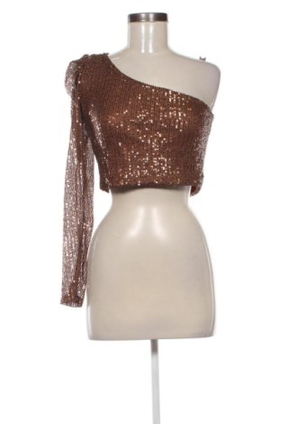 Bluză de femei Unbranded, Mărime XS, Culoare Maro, Preț 63,99 Lei, #137159083