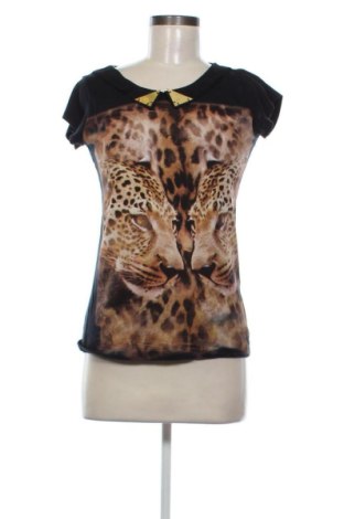 Damen Shirt Bershka, Größe S, Farbe Mehrfarbig, Preis 18,48 €, #137160528