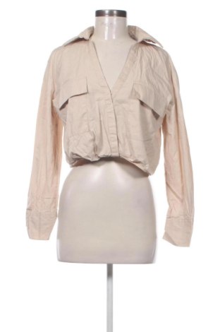 Bluză de femei Zara, Mărime S, Culoare Bej, Preț 53,99 Lei, #137168708