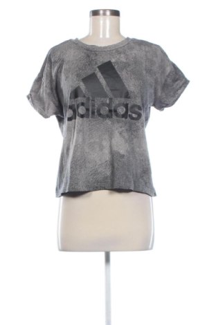Damen Shirt Adidas, Größe M, Farbe Grau, Preis € 21,00, #137168937