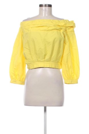 Bluză de femei Zara, Mărime M, Culoare Galben, Preț 46,99 Lei, #137171273
