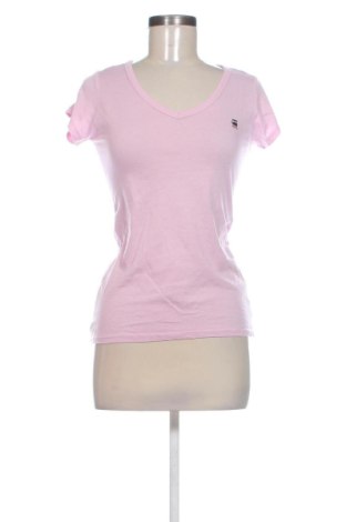 Γυναικείο t-shirt G-Star Raw, Μέγεθος XS, Χρώμα Ρόζ , Τιμή 11,99 €, #137173918