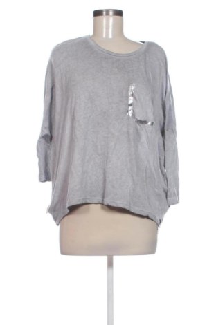 Дамска блуза Cotton Candy, Размер L, Цвят Сив, Цена 17,38 €, #137174084