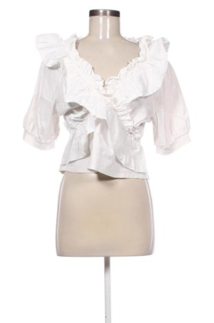 Дамска блуза Zara, Размер L, Цвят Бял, Цена 10,10 €, #137174472