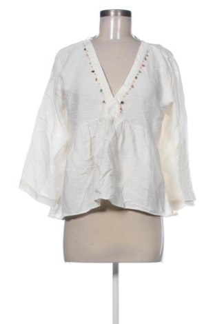 Bluzka damska Zara, Rozmiar L, Kolor ecru, Cena 50,80 zł, #137186861