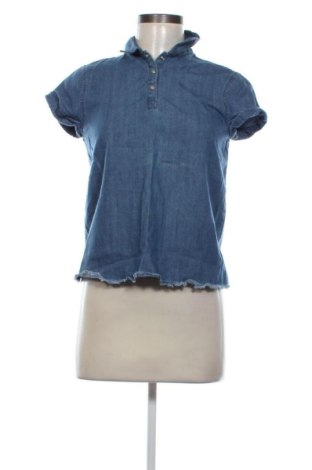 Bluzka damska Pull&Bear, Rozmiar S, Kolor Niebieski, Cena 29,63 zł, #137188819