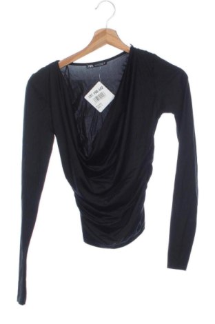 Дамска блуза Zara, Размер S, Цвят Черен, Цена 12,00 €, #137190442