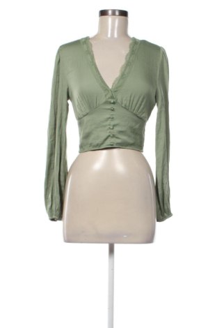 Női blúz Stradivarius, Méret S, Szín Zöld, Ár 3 289 Ft, #137193462