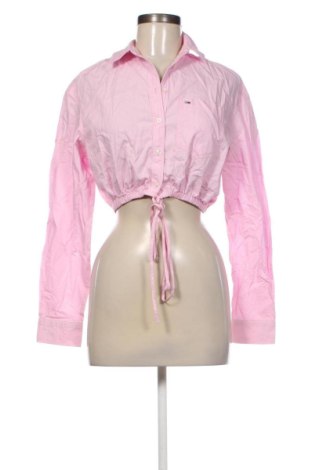 Damska koszula Tommy Jeans, Rozmiar XS, Kolor Różowy, Cena 250,99 zł, #137197312