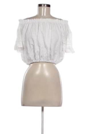 Bluzka damska Pull&Bear, Rozmiar L, Kolor Biały, Cena 63,12 zł, #137198809