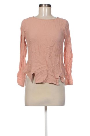 Дамска блуза Zara, Размер XS, Цвят Розов, Цена 9,71 €, #137200147