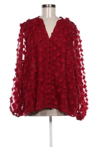 Bluzka damska Love & Roses, Rozmiar XXL, Kolor Czerwony, Cena 78,23 zł, #137203065