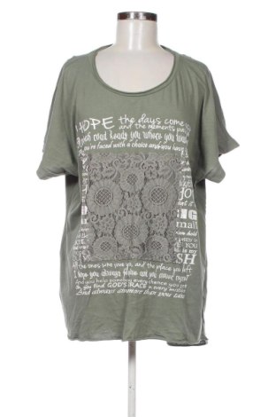 Bluzka damska Unbranded, Rozmiar 3XL, Kolor Zielony, Cena 59,27 zł, #137211640