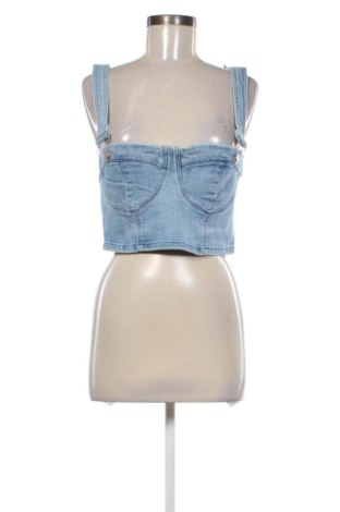 Дамска блуза Bershka, Размер M, Цвят Син, Цена 8,00 €, #137219785