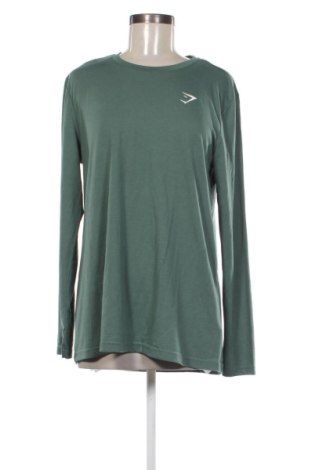 Damen Shirt Gymshark, Größe M, Farbe Grün, Preis 13,00 €, #137226262