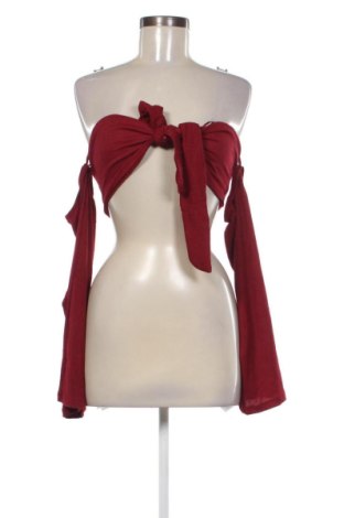 Bluză de femei Pull&Bear, Mărime M, Culoare Roșu, Preț 45,00 Lei, #137228593